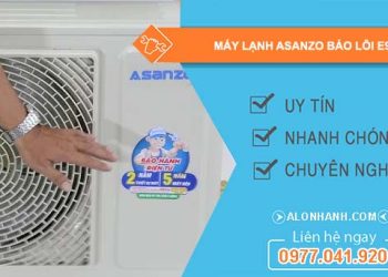 máy lạnh ssanzo báo lỗi e9