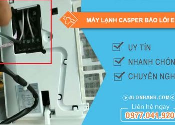 máy lạnh casper báo lỗi el 01