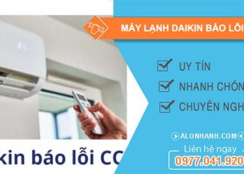 máy lạnh daikin báo lỗi cc