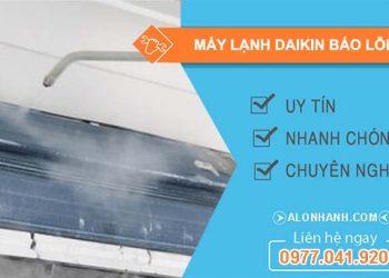 máy lạnh daikin báo lỗi h0