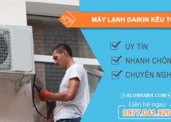 máy lạnh daikin kêu to