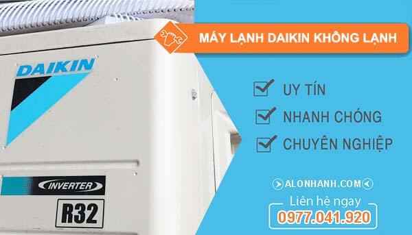 máy lạnh daikin không lạnh