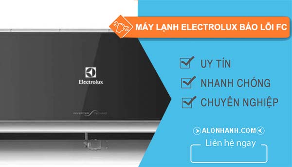 máy lạnh electrolux báo lỗi fc