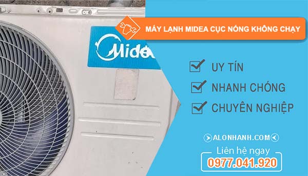 máy lạnh midea cục nóng không chạy