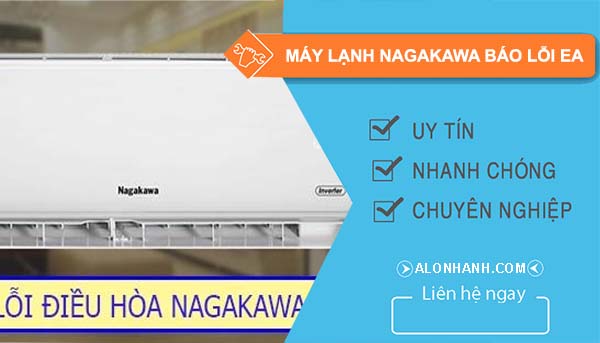 máy lạnh nagakawa báo lỗi ea
