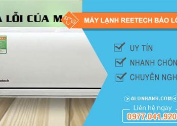 máy lạnh reetech báo lỗi e0