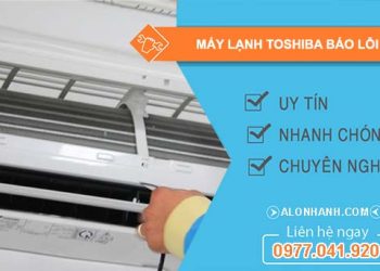 máy lạnh toshiba báo lỗi 01