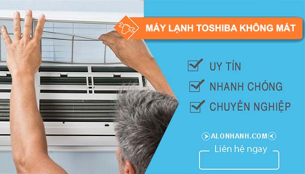máy lạnh toshiba không mát