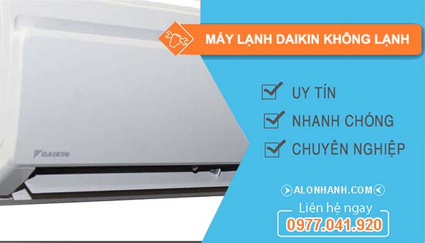 nguyên nhân máy lạnh daikin không lạnh