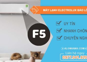nguyên nhân máy lạnh electrolux báo lỗi f5