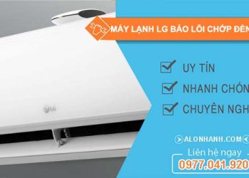 nguyên nhân máy lạnh lg báo lỗi chớp đèn 3 lần