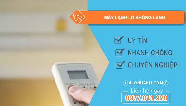 nguyên nhân máy lạnh lg không lạnh