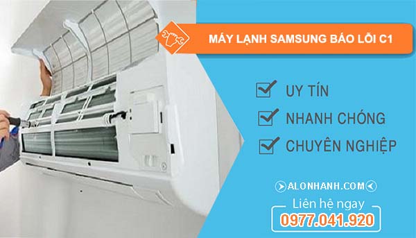 nguyên nhân máy lạnh samsung báo lỗi c1