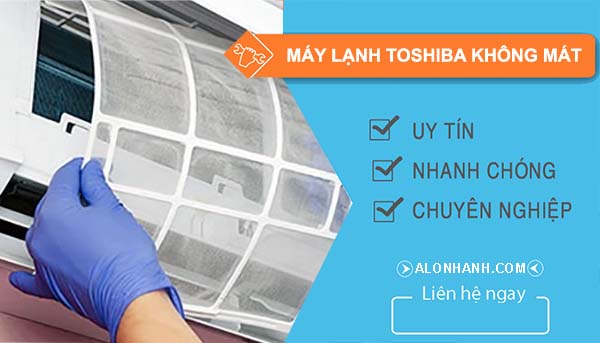 nguyên nhân máy lạnh toshiba không mát
