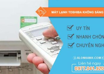 nguyên nhân máy lạnh toshiba không sáng đèn