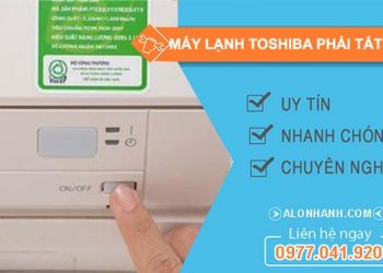nguyên nhân máy lạnh toshiba phải tắt 2 lần