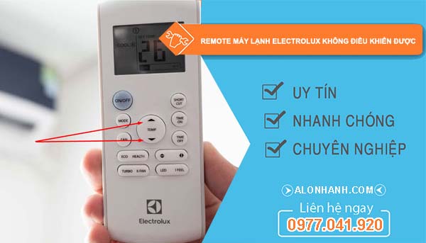 nguyên nhân remote máy lạnh electrolux không điều khiển được