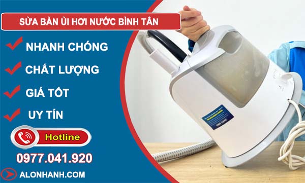 sửa bàn ủi hơi nước bình tân