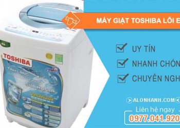 sửa máy giặt toshiba lỗi e8