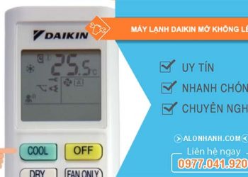 sửa máy lạnh daikin mở không lên
