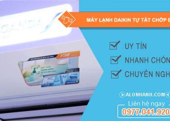 sửa máy lạnh daikin tự tắt chớp đèn