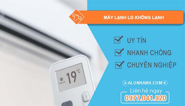 sửa máy lạnh lg không lạnh