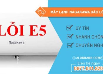 sửa máy lạnh nagakawa báo lỗi e5
