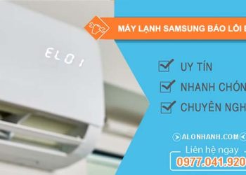sửa máy lạnh samsung báo lỗi el 01