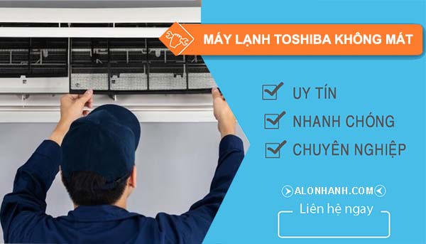 sửa máy lạnh toshiba không mát