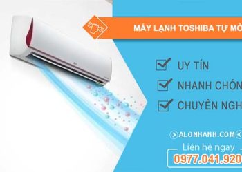 sửa máy lạnh toshiba tự mở