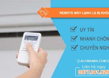sửa remote máy lạnh lg bị khóa