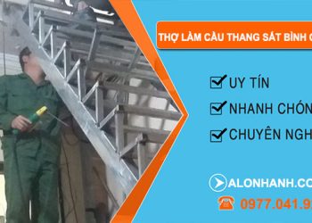 Thợ Làm Cầu Thang Sắt Bình Chánh