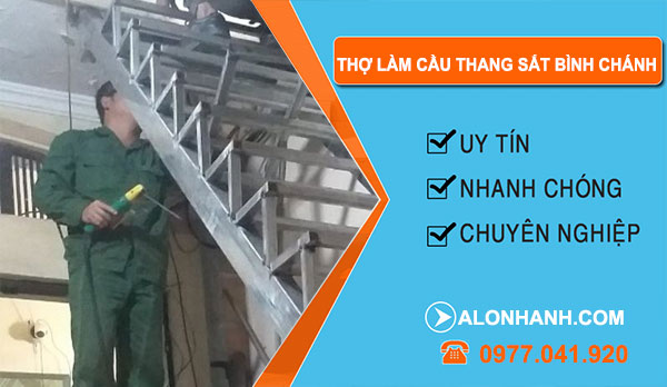 Thợ Làm Cầu Thang Sắt Bình Chánh