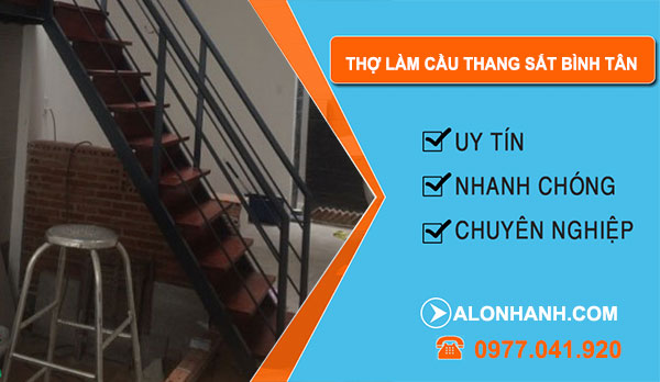 Thợ Làm Cầu Thang Sắt Bình Tân