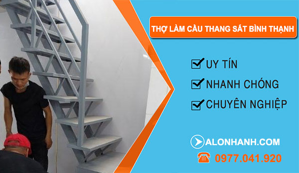 Thợ Làm Cầu Thang Sắt Bình Thạnh