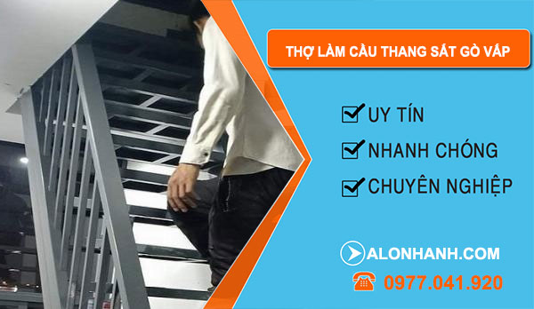 Thợ Làm Cầu Thang Sắt Gò Vấp