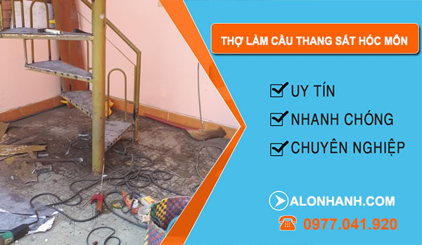 Thợ Làm Cầu Thang Sắt Hóc Môn