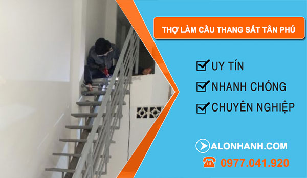 Thợ Làm Cầu Thang Sắt tại Tân Phú