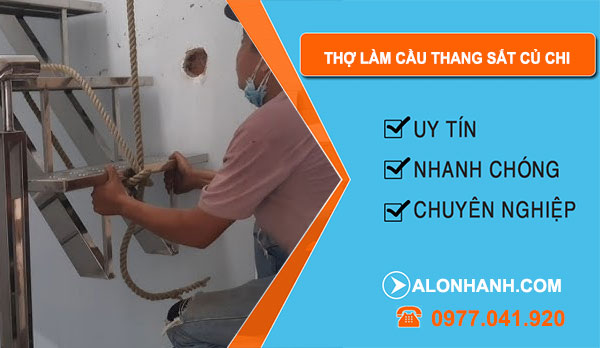 Thợ Làm Cầu Thang Sắt  tại Củ Chi