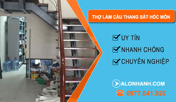 Thợ Làm Cầu Thang Sắt  tại Hóc Môn