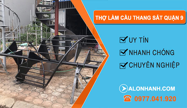 Thợ Làm Cầu Thang Sắt  tại Quận 9