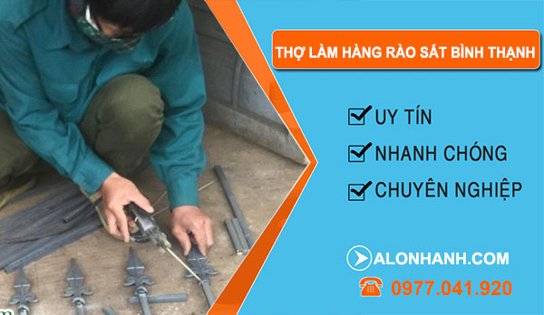 Thợ Làm Hàng Rào Sắt Bình Thạnh