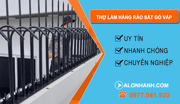 Thợ Làm Hàng Rào Sắt Gò Vấp