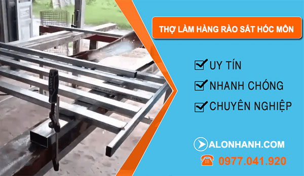Thợ Làm Hàng Rào Sắt Hóc Môn