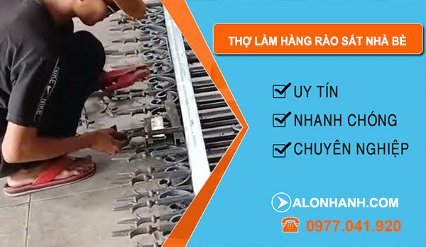 Thợ Làm Hàng Rào Sắt Nhà Bè