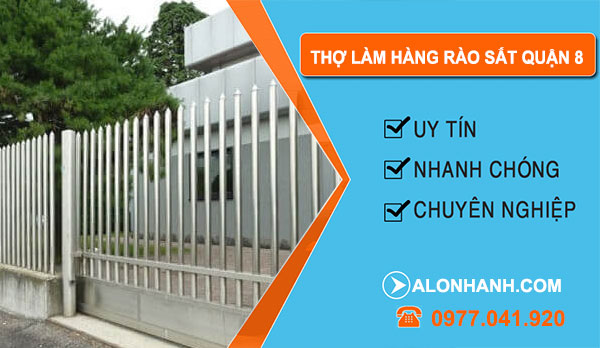 thợ Thợ Làm Hàng Rào Sắt Quận 7