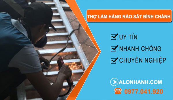 Thợ Làm Hàng Rào Sắt tại Bình Chánh