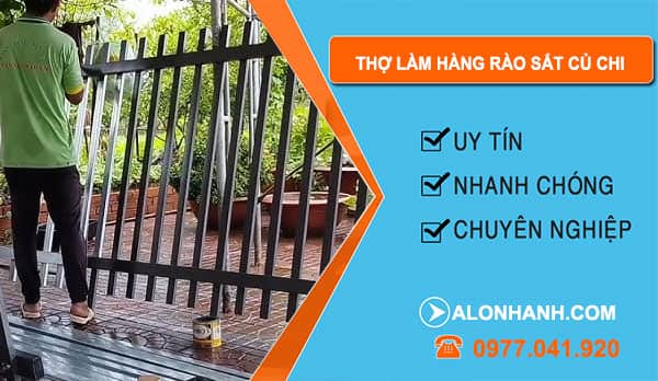 Thợ Làm Hàng Rào Sắt tại Củ Chi