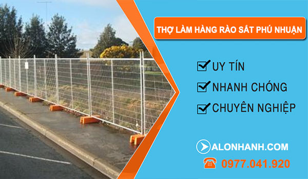 Thợ Làm Hàng Rào Sắt Tại Phú Nhuận