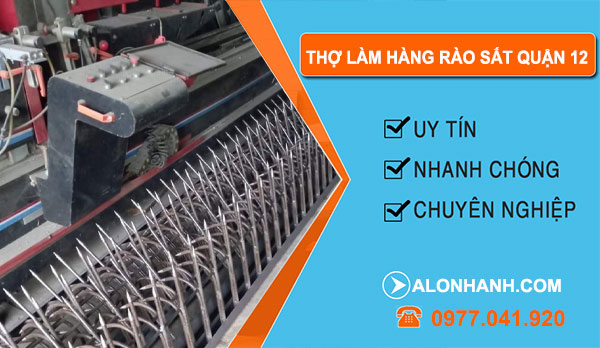 Thợ Làm Hàng Rào Sắt tại Quận 12